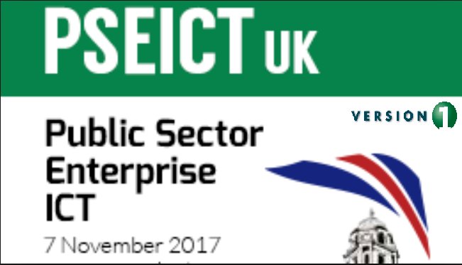 version1's tweet photo. We are proud to be sponsoring the Public Sector #ICT Conference on the 7th of November. For more on this: https://t.co/cYPAwUILUY #PSEICT https://t.co/PBDSu3nWfY