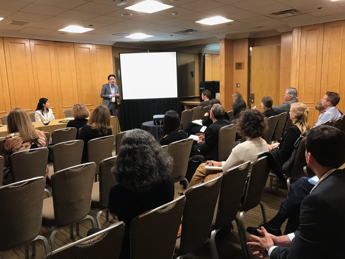 impaqint's tweet image. Dr. Ye Zhang presents on #ProjectGATE during #2017APPAM. #publicpolicy