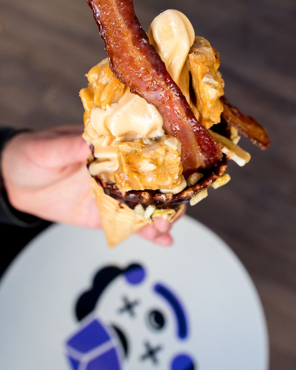 Maybe one day food will be able to come through our screens. Until then you'll just have to get this fully loaded cone at Mister Mojos!