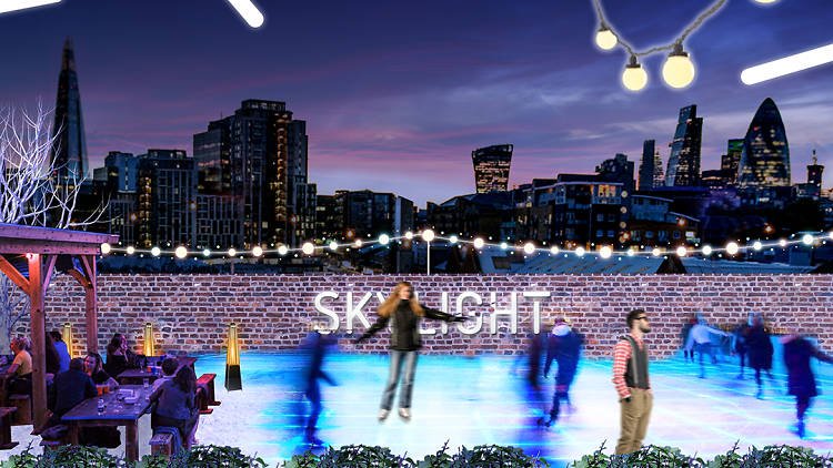 TimeOutLondon's tweet photo. London's first rooftop ice rink opens today! https://t.co/SfhRdYZryx https://t.co/U1q9cxRdB1