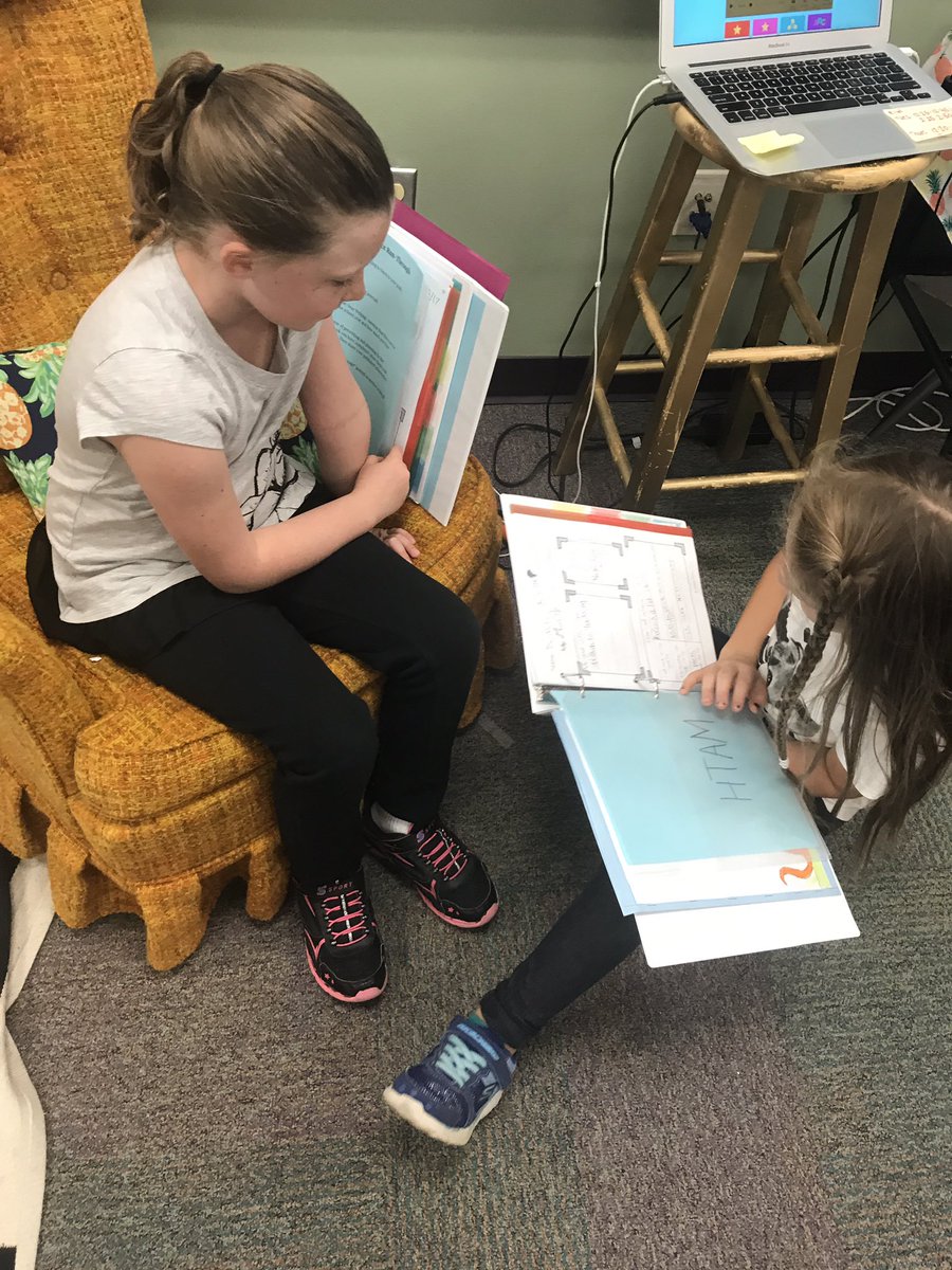 mrsritterBES's tweet photo. Ss practicing their Student-led Conference for this afternoon @BESTexans love seeing these Ss take ownership in their learning! #texan2step https://t.co/m4Gm8f9ST6