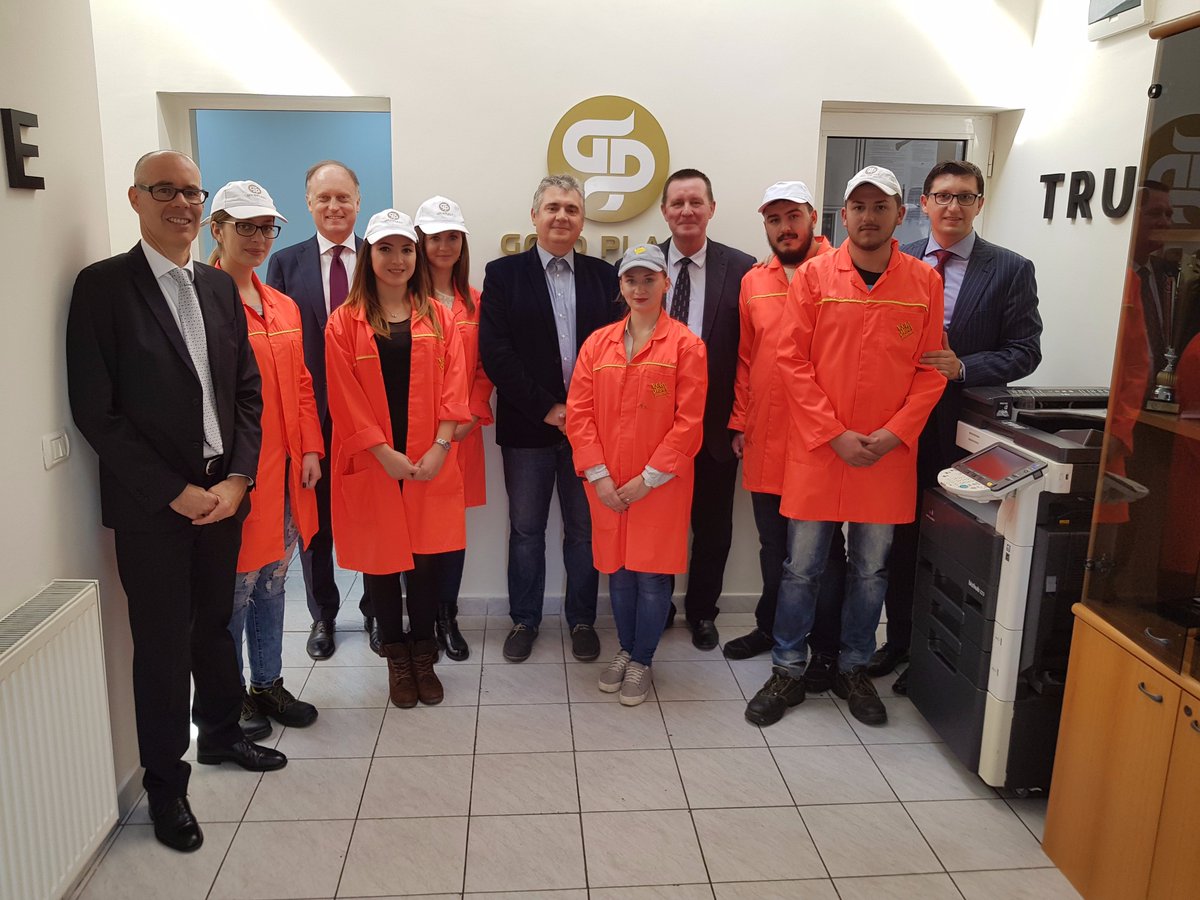 GoldPlastGroup's tweet photo. We are proud to share the words of Dumitru Chirlesan, Rector of Pitesti University, after his visited in Topoloveni: https://t.co/LN8Ko7FyND https://t.co/q0L2m07hqu
