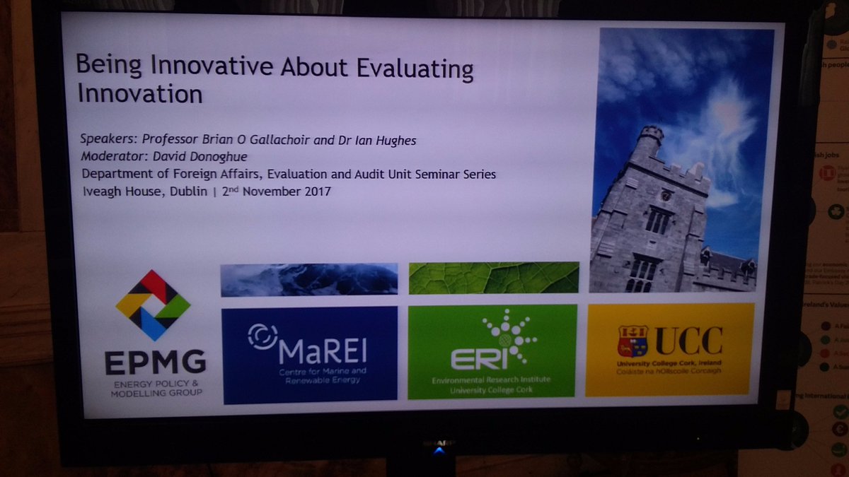 Evaluation_ie's tweet photo. Seminar starting at 12.30 https://t.co/wuolUZElqa