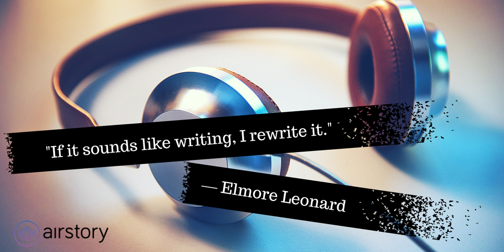 air_story's tweet image. If it sounds like writing, rewrite it #amwriting #writefaster