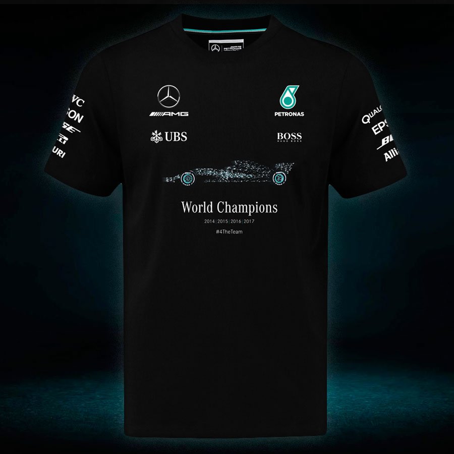 jgrf_creative's tweet photo. 📢 #F1 | 💥BOMMM💥
YA DISPONIBLE la CAMISETA #MercedesAMGF1Team Campeón del Mundo 2017!
🖱️👉🏽https://t.co/RuzLaw8TQH
🏁 #4TheTeam #TeamLH #VB77 https://t.co/M69QlRFXIt