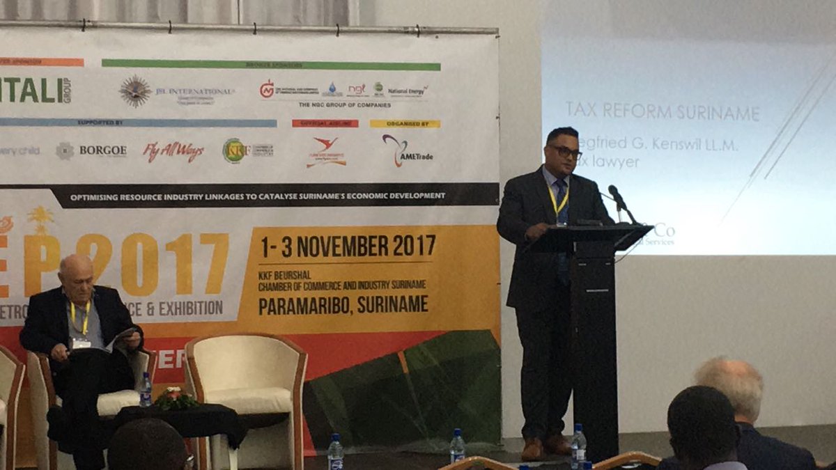 AMETrade's tweet photo. #SURIMEP DAY 1 highly successful with luminaries speaking on #mining #renewableenergy #economicdevelopment of #Suriname Visit Today for free https://t.co/wDOQsbbgo9