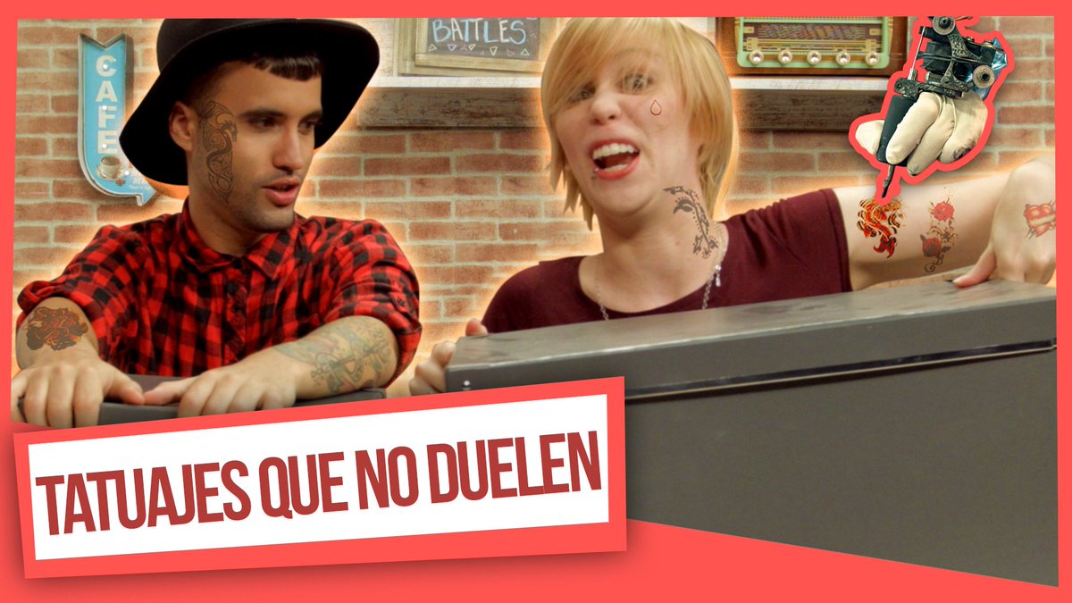 AwesomenessTvEs's tweet photo. ¡@Dangelisa y @ERRebeENE se tatúan cosas muy terroríficas en el nuevo #UnboxingBattles 👻 https://t.co/ZsJ5FMQzrD https://t.co/pOG6fIMuJr