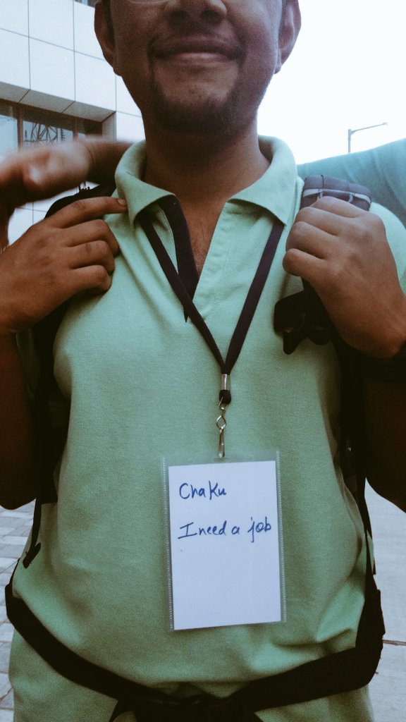 yudocaa's tweet image. This is how you look for a #job at @pyconindia #pyconindia2017 #lookingforjob #python