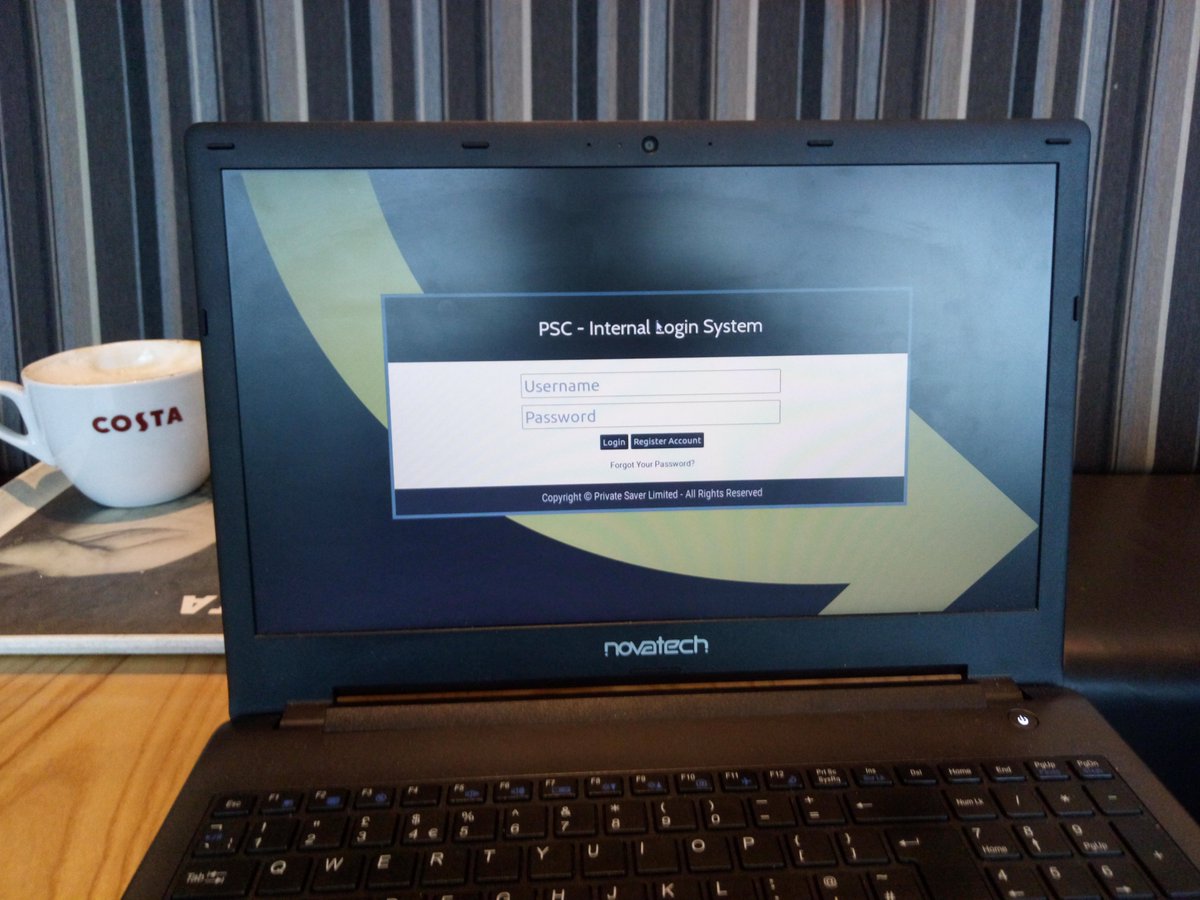 danielrutterpsc's tweet photo. I decided to try a new way of #Digital #Marketing recently, including #RealLifePics such as these, this is the Internal Login System / #ILS. https://t.co/FbMXO3eTam