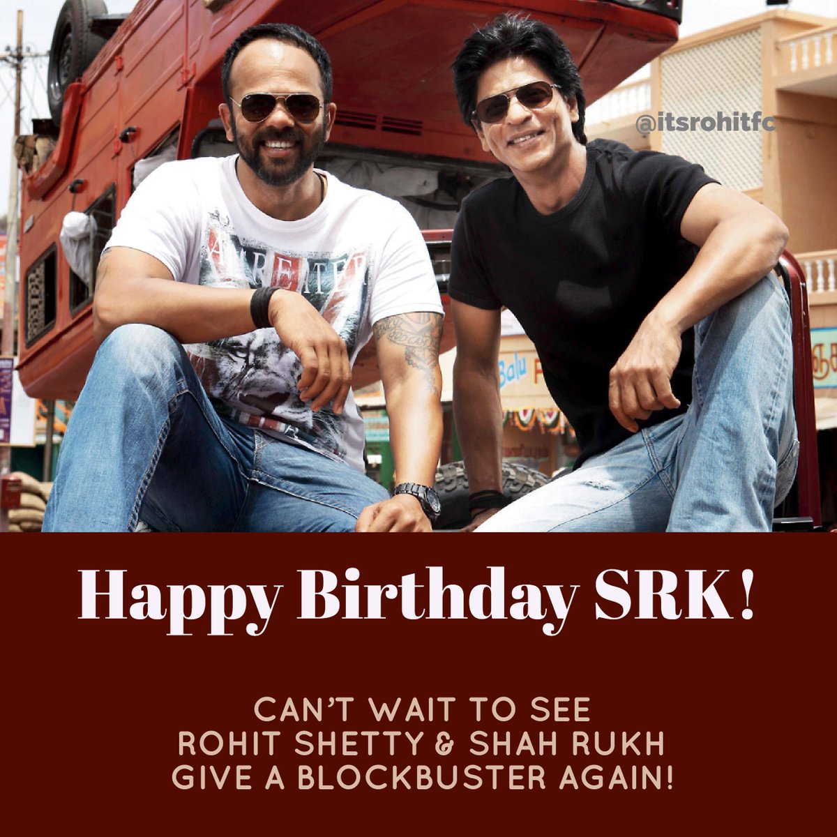 itsrohitfc's tweet image. Can&apos;t wait to see them work together!
SAB RECORDS TOD DENGE!
Happy Birthday King Khan from all #RohitShetty fans
#HappyBirthdaySRK @iamsrk