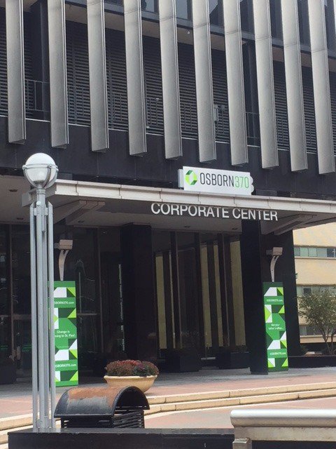 Temporary signage is up at <a href="/Osborn370/">Osborn370</a> - check out our website for more exciting news osborn370.com #DowntownStPaul #innovation