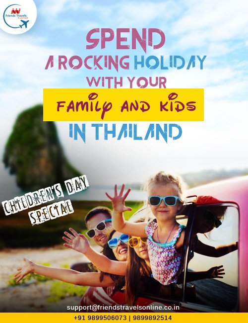 FriendsTravels_'s tweet photo. Discover Thailand with Kids:  4N/5D #Thailand #KidsSpecialTour Package to treat your children to a memorable vacation on  #ChildrensDay. https://t.co/I464VwbmTH