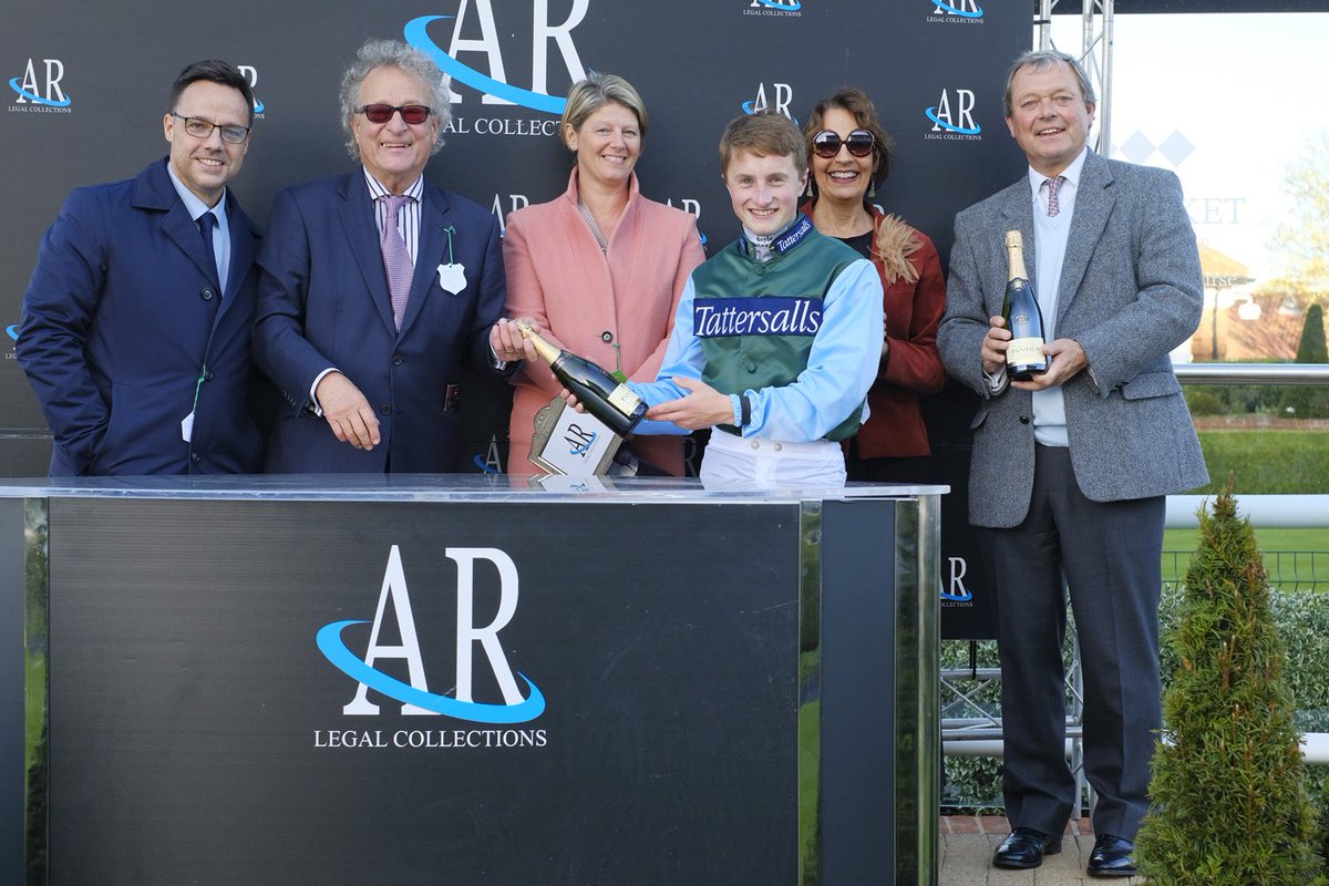 ARLegalLtd's tweet photo. AR Legal sponsors the fillies handicap at this years 2 yr olds day at Newmarket. Congratulations to winning trainer William Haggas. https://t.co/ZLrKCmTtDz