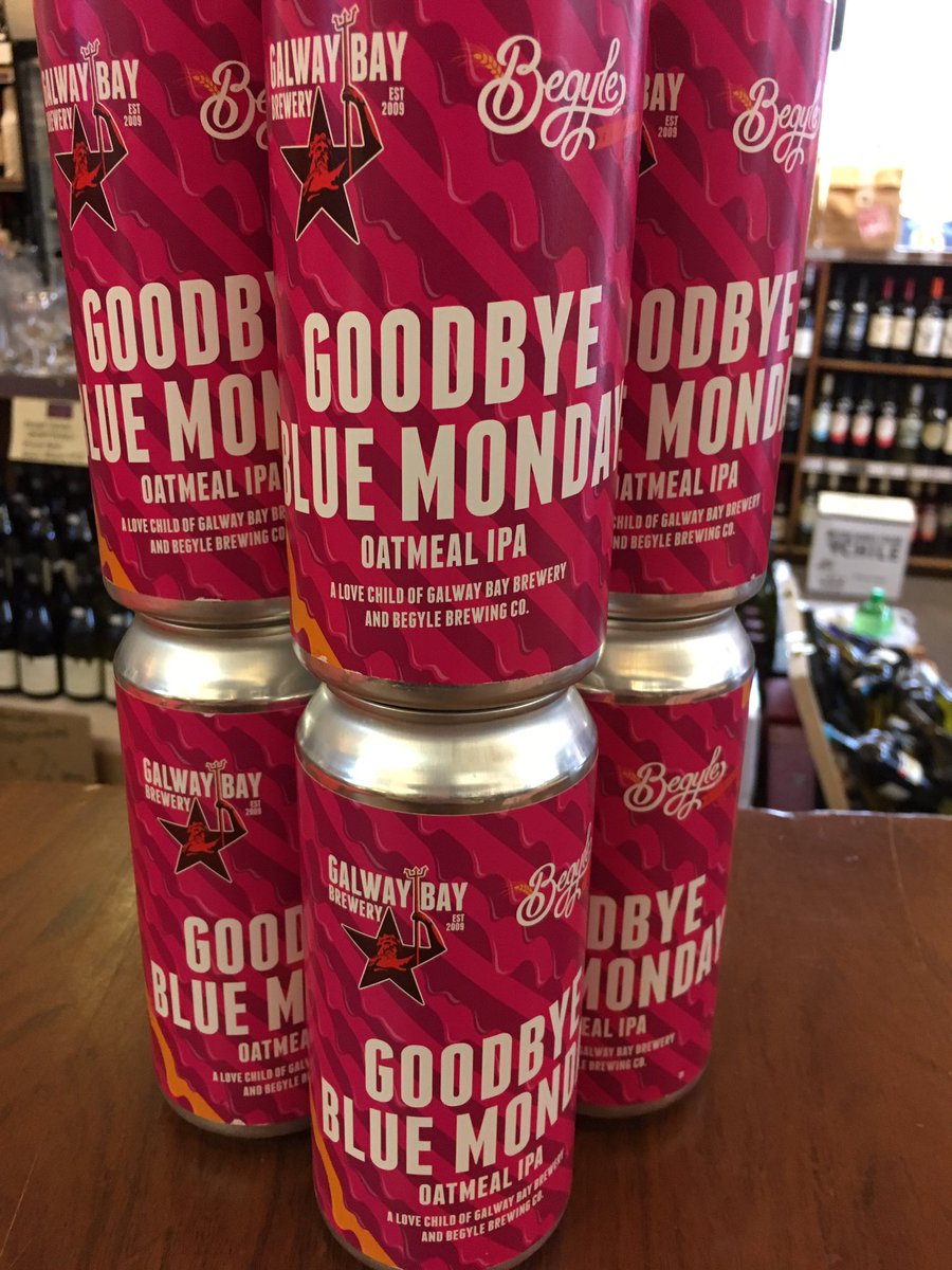 RuthDeveney's tweet photo. Just walked into my life, looking good @galwaybeer #collab with @BegyleBrewing #oatmealIPA #thelovechild #gbyebluemonday #hellothursday #😘 https://t.co/x2OMGJVjyG