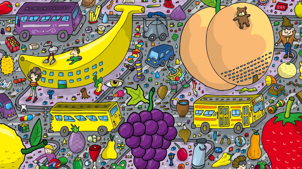 AlexievG's tweet photo. Buscando en la Ciudad Frutal, en la revista Genios Nº 1022 https://t.co/h3O4oI2IIT