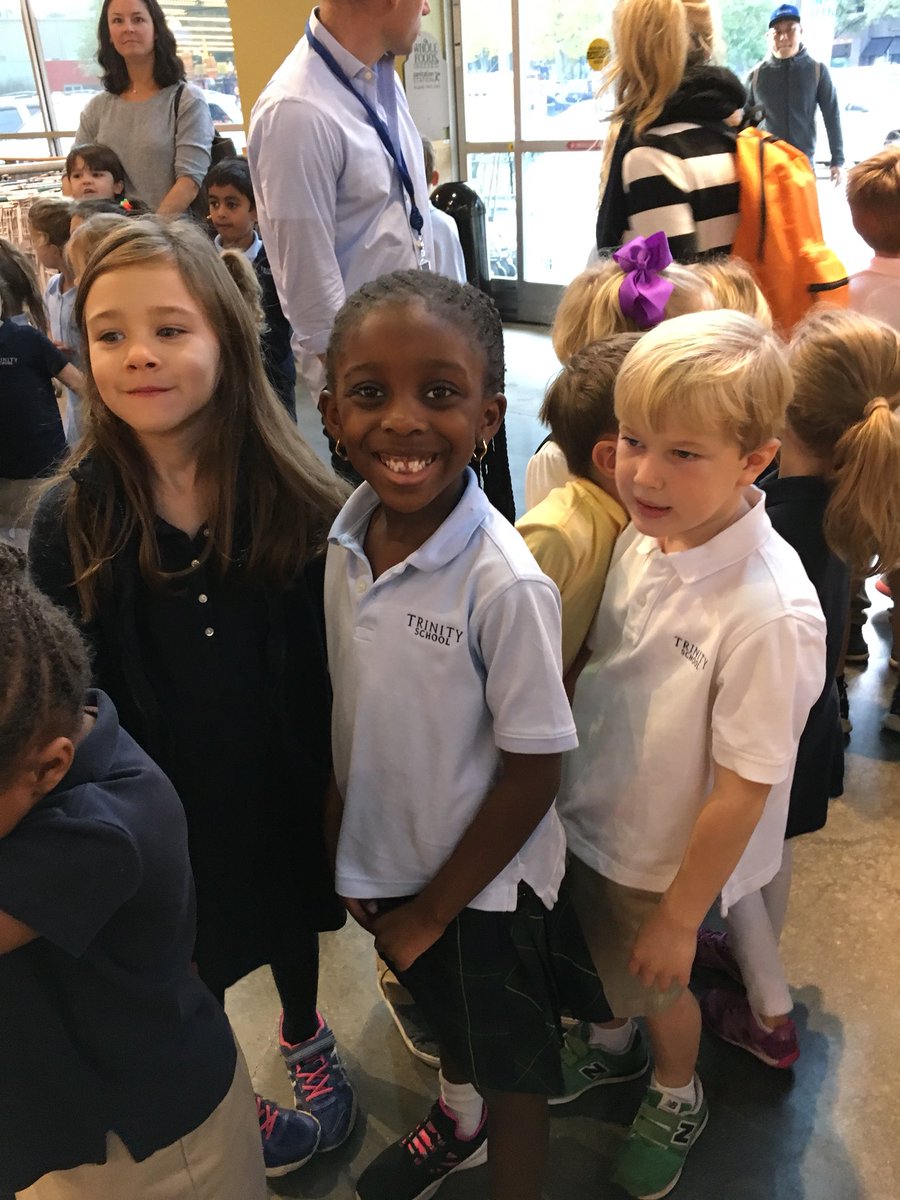 Trinity kindergarten at Whole Foods <a href="/hickeytrit/">Caroline/Monique</a> <a href="/shauncmccarthy/">Shaun & Marley’s Kindergarten</a> <a href="/MissMeganNoe/">Megan Noe</a> #TrinityLearns