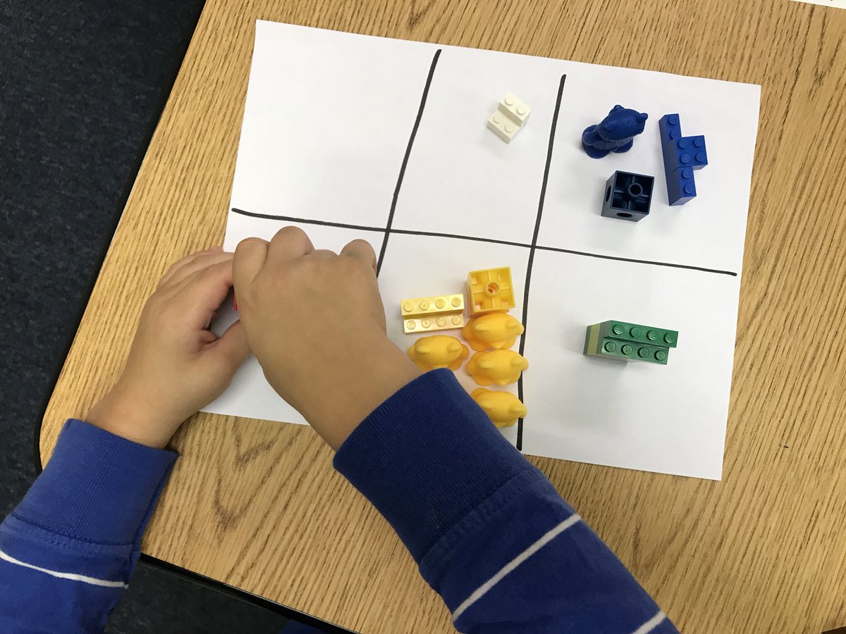 MikeRashidMath's tweet photo. #Kindergarten students sort by different attributes. #MASDproud #MASDmath #kinderchat #elemmathchat #math #vocabulary https://t.co/ZlXn2GydrM