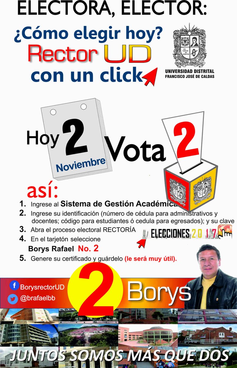 #Universidadysaberesdevida #el02vota02