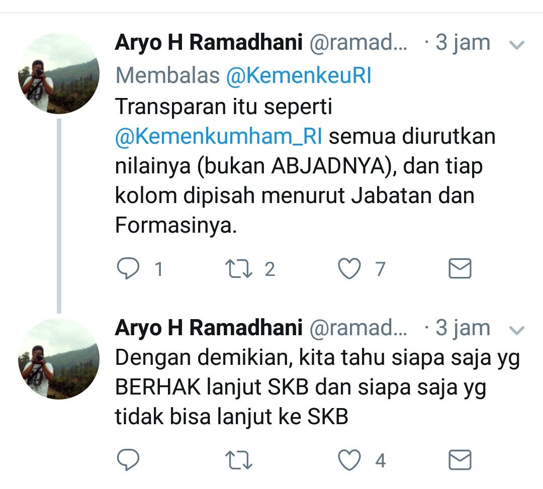 mashdarchan's tweet photo. @Kemenkumham_RI @MarcellSiahaan @cpnskumham2017 Sangat bersyukur dan bangga bisa ikut seleksi CPNS @Kemenkumham_RI @cpnskumham2017 @BKNgoid @panselnas menurut sy proses seleksi sangat baik dan transparan, cocok dg slogan PASTI. Smg tinggal tahap pengumuman tgl 9 tdk ada perubahan terkait aturan, tdk diundur &amp; jg kredibilitas. https://t.co/LxWa44LmFK