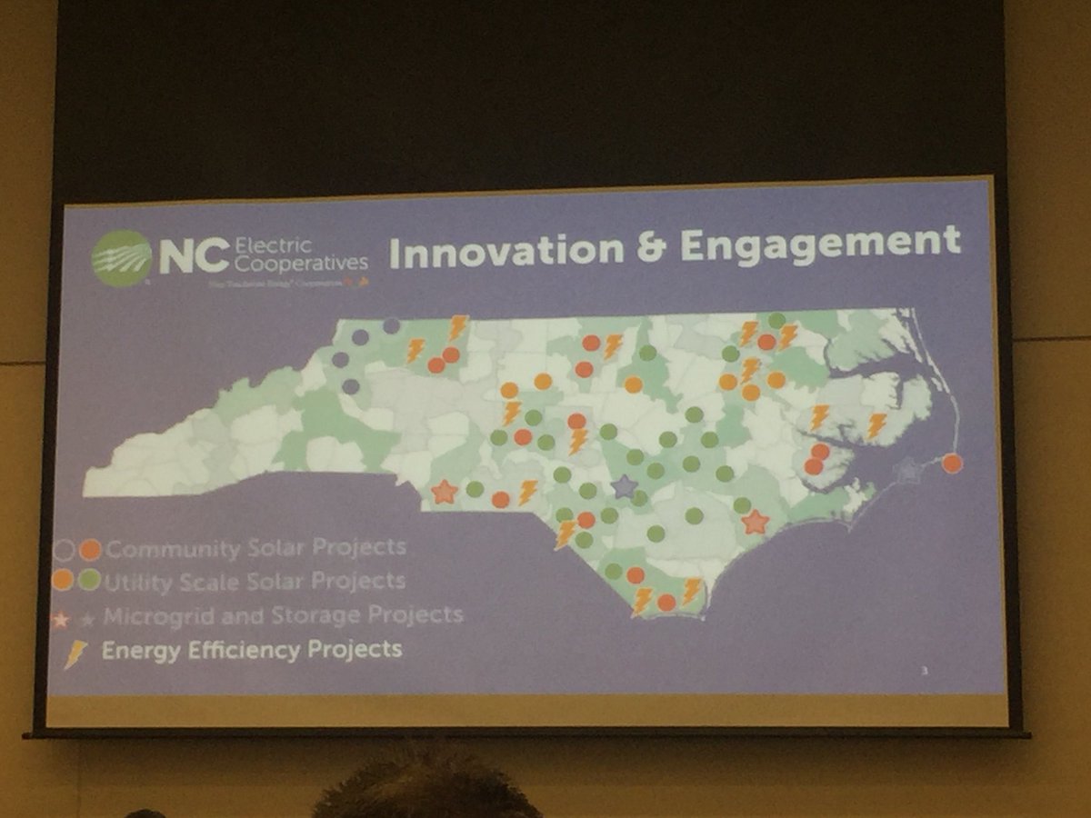 tricleantech's tweet photo. #Energy #innovation across #NorthCarolina is driven by @NCelectriccoop #community #solar #cleantech #smartgrid #data https://t.co/DtPw3HBkvO