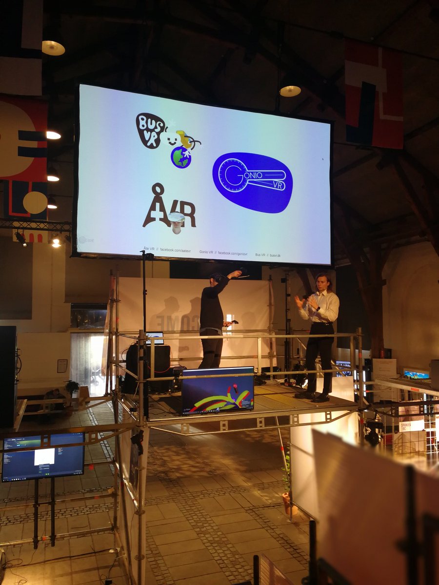 DLRCommons's tweet photo. Right now at Ridehuset Åte VR is presenting their VR projects. Come by and try them in person! https://t.co/zrgceh1czx