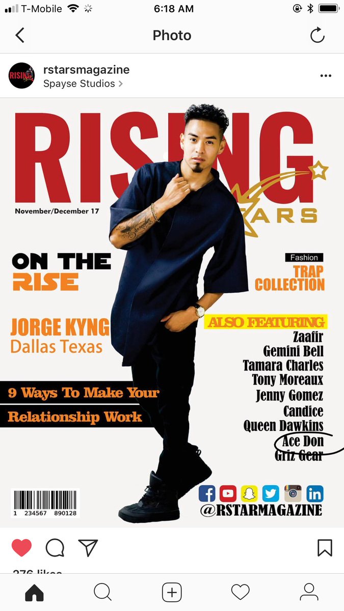 Don_Diablo_Popa's tweet photo. Check out the newest issue of @Rstarsmagazine that Iβm featured in ππ½π―π₯#RisingStarsMagazine #Boston #Dallas #Share #RT #follow us #Love https://t.co/92Bd0mhh8j