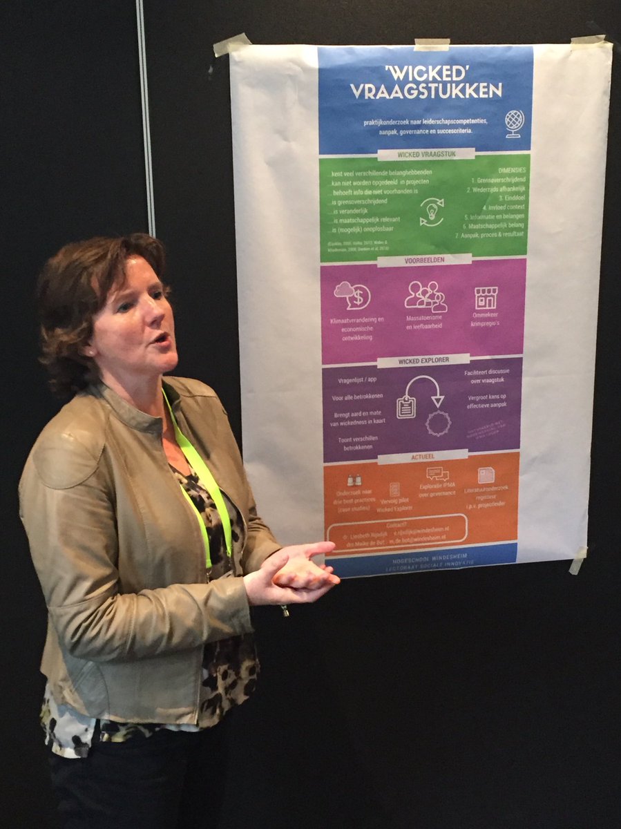 VanBommel68's tweet photo. Hoe pak ik complexe vraagstukken aan? Onderzoek door @Windesheiminfo @studyWHC  tijdens #ipmajaarcongres https://t.co/fMlInREp4f