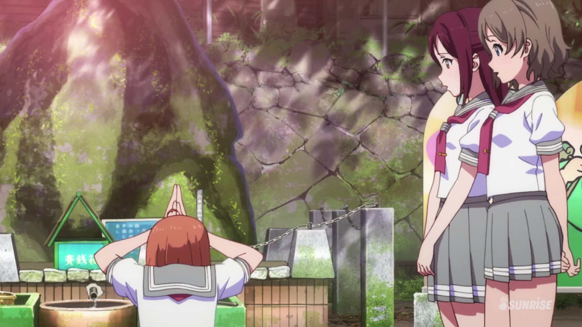 ラブライブ サンシャイン 2期4話 シーン比較 Twitter