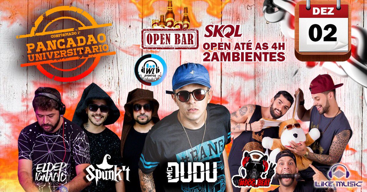 Djwesleyrosa's tweet photo. Galera já estamos prontos para o Pancadão Universitário que vai ocorrer na Like Music em Botucatu SP https://t.co/yPoN1dU8gl