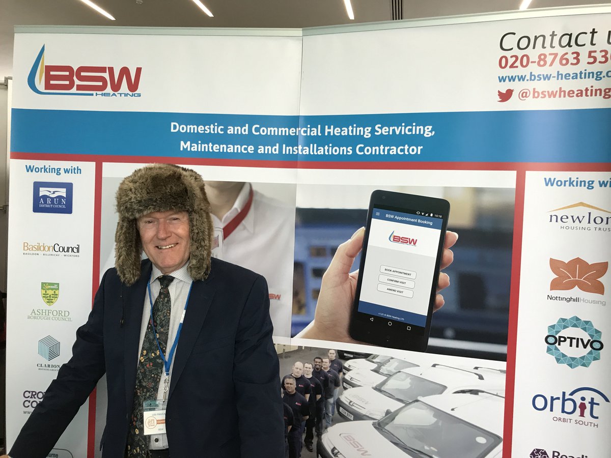 ProcureCo__'s tweet photo. Hats off: Great to also see familiar faces at #SEC2017, including @bswheatingltd who's keeping warm with my hat. https://t.co/SJszZ9jQX5