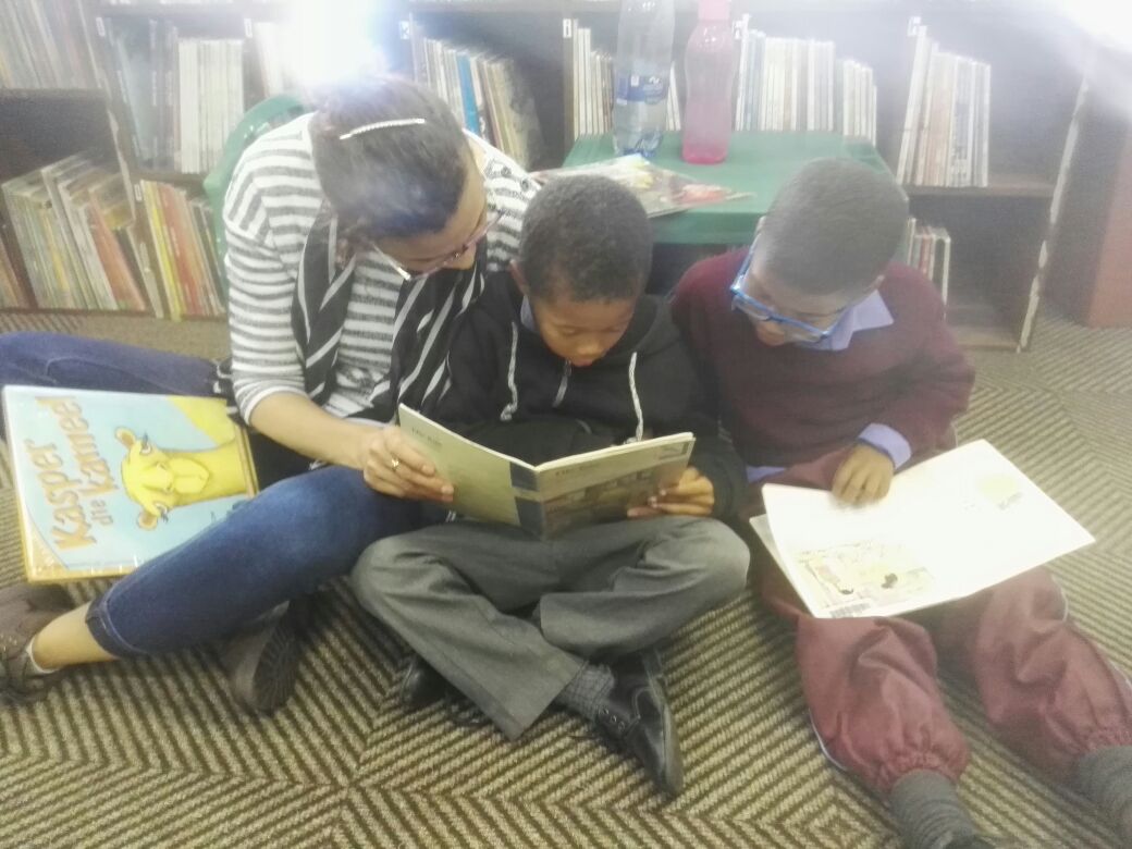 Vision V learners are visiting the Stellenbosch Library.

#VisionAfriKa
#Fairchance
#Inspiring_Dreams