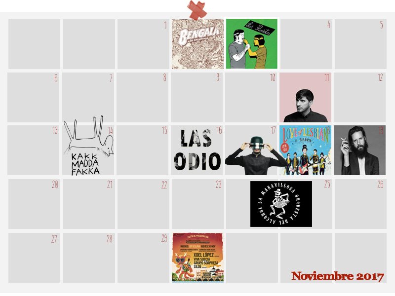 ¡Tomad nota! Hoy #LosBengala esta noche en la <a href="/SalaElSol/">Sala El Sol</a> 
Toda la info ☞ zvigilada.com/2017/11/02/age…