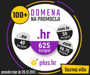 PlusHostingHr's tweet photo. Preko 100 domena na akciji, a uz svaku registriranu domenu dajemo i besplatan hosting! #webhosting #besplatan
https://t.co/0LskMcD1eI https://t.co/PW47QsMPAx