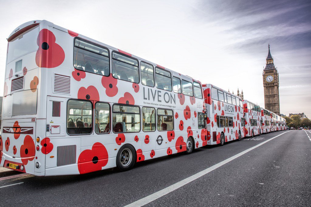 Today is #LDNPoppyDay. The amazing @PoppyLegion are dotted across London collecting for the Armed Forces community: bit.ly/2fwLyQk