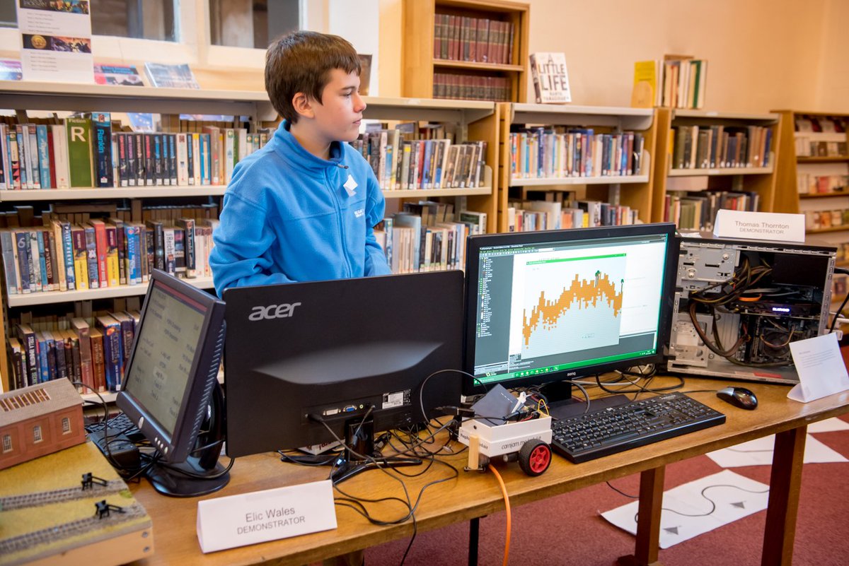 Habsmonmouth's tweet photo. Coders from the area are gearing up for @MonSchBoys #computersciencefair later this month. Will you be joining them? https://t.co/Eae2C3m0SF https://t.co/MBWt5qPZmp