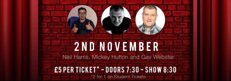 Great line up of comics for your pleasure tonight! <a href="/ChucklingMonk/">The Chuckling Monk</a> <a href="/LoveHeaton/">Love Heaton</a> <a href="/VisitHeaton/">Visit-Heaton</a> <a href="/HeatonHerald/">Heaton Herald</a> #livecomedy #local #sjf