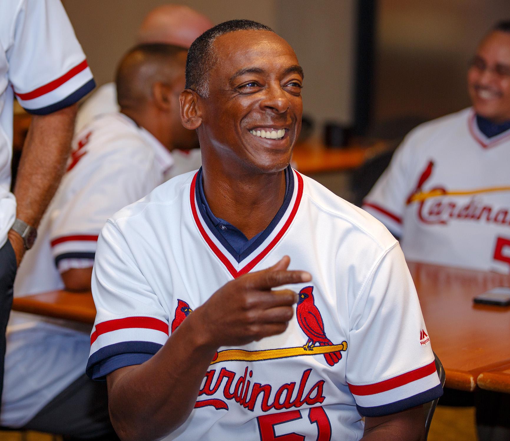 Happy 59th Birthday to Hall of Famer and new coach Willie McGee! 