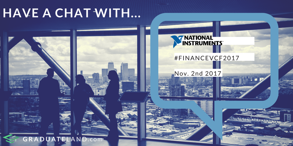 Ready, steady, chat! <a href="/NIglobal/">NI (now part of Emerson)</a> are now online at the #FinanceVCF2017 to chat about your #career start in #finance -> goo.gl/wS4p48