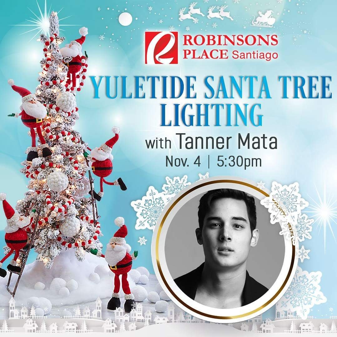 IM_TannerOFC's tweet photo. Jump-start the holidays in the most enchanting way! November 4, 5:30PM.
#SparklingHolidays2017 at #RobinsonsMalls! 
#TeamTanner https://t.co/dOU5ElUbSz
