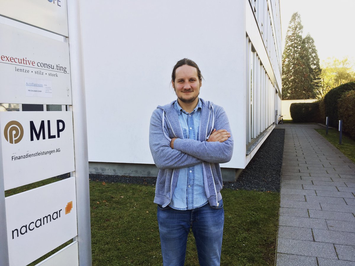 Wir begrüßen Patrick herzlich in unserem Team und wünschen Ihm viel Spaß und Erfolg an unserem Standort in Darmstadt  #welcome