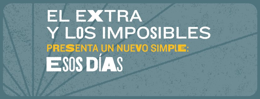 FECHAS DE NOVIEMBRE!

10/11 en La Confiteria (Ciclo Esencial)
18/11 en Cultural del Sur
21/11 en El Roxy
25/11 en Chascomus (Festi AUCH)