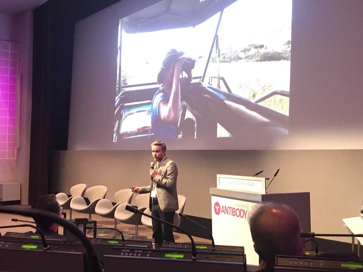 EuropeanAbC's tweet photo. Denmark’s coolest engineer, Andreas Hougaard Laustsen shares work on antibody snake antivenoms! #EAC2017 https://t.co/JMzvbo4TGC