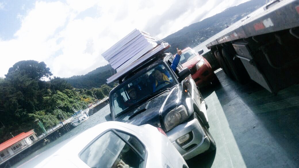 HectorPachecor's tweet photo. Rumbo a Corral con nuestro equipo #LiderazgoYGestión #ValdiviaCl #yomeatrevo #Goic1 #L155 https://t.co/51vy8pkmCD