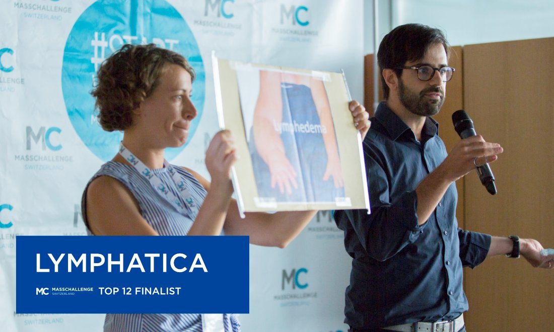 MassChallenge CH (@masschallengech) on Twitter photo Valentina & Marco from <a href="/Lymphatica/">Lymphatica Medtech</a> develop a device to treat lymphedema, a side effect of cancer therapies for 10mio+ patients. #awards2017 Valentina & Marco from <a href="/Lymphatica/">Lymphatica Medtech</a> develop a device to treat lymphedema, a side effect of cancer therapies for 10mio+ patients. #awards2017