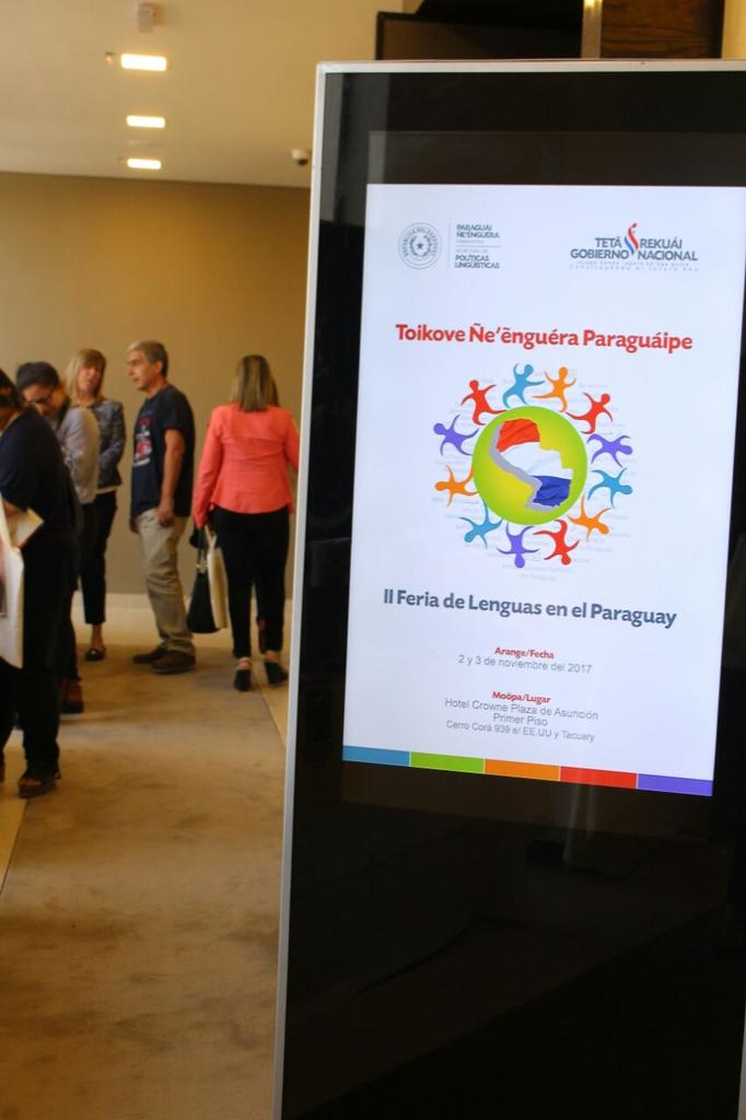 crowneplazasu's tweet photo. El día de hoy se desarrolla la Segunda Feria de Lenguas en el Paraguay. #EspecialistasenEventos https://t.co/ofXKNIWuKB