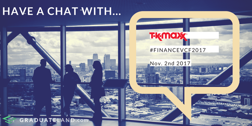 Ready, steady, chat! <a href="/TKMaxx_UK/">TK Maxx</a> are now online at the #FinanceVCF2017 to chat about your #career start in #finance-> goo.gl/wS4p48