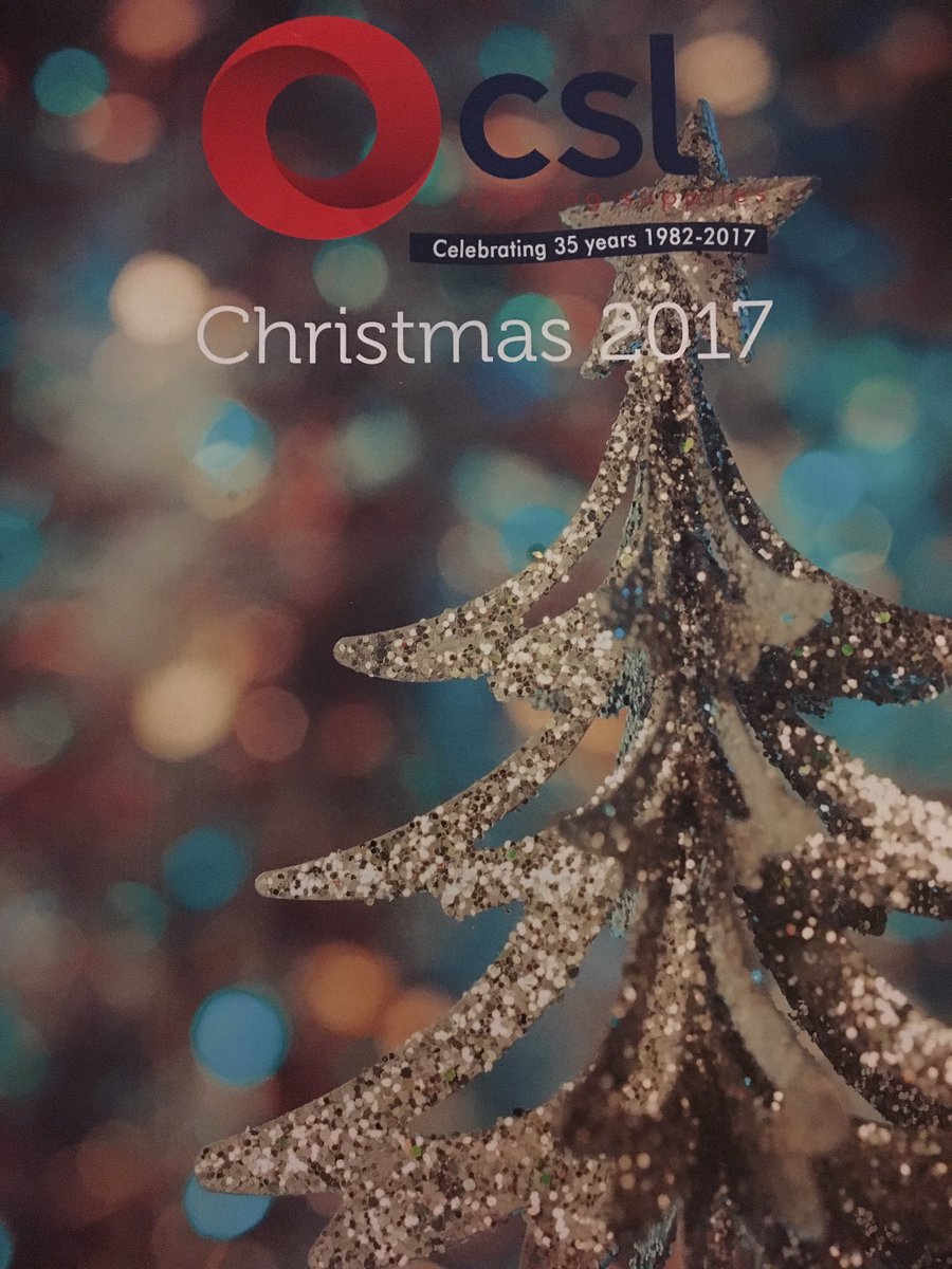 CSLCatering's tweet photo. CSL's Christmas 2017 brochure offering all your table top products. Hurry while stocks last! https://t.co/lk9dNOJSky