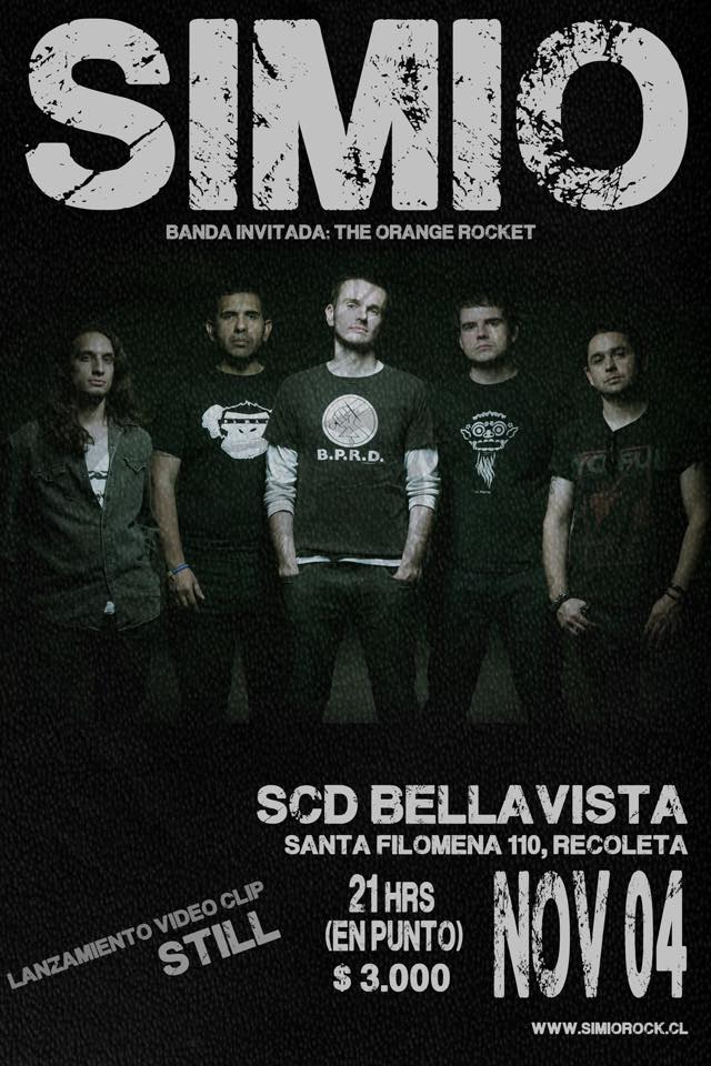 rockeriocl's tweet image. No te pierdas este sábado en @SalaSCD Barrio Bellavista  a @SIMIO_ROCK y @theorangerocket. Detalles en la nota: bit.ly/2hxMe7c