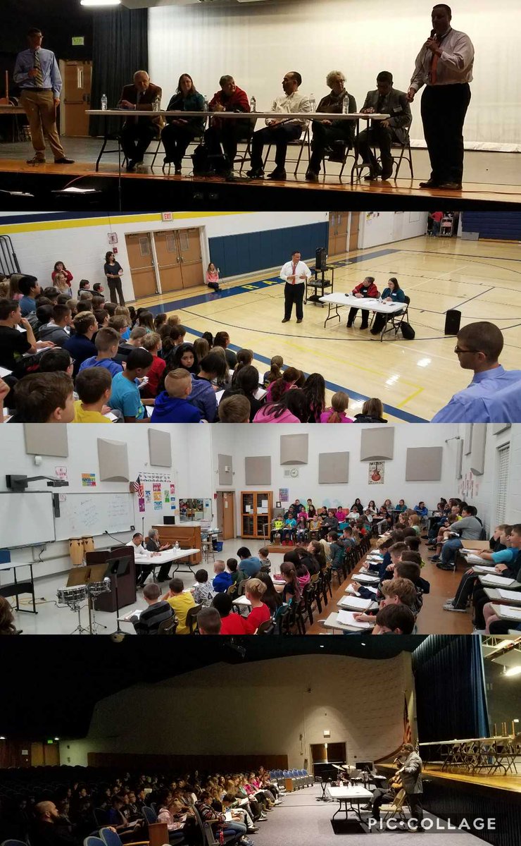 A great morning @ Cogsrove Middle School #5worldreligionspanel #scsd #cosgrovemiddleschool