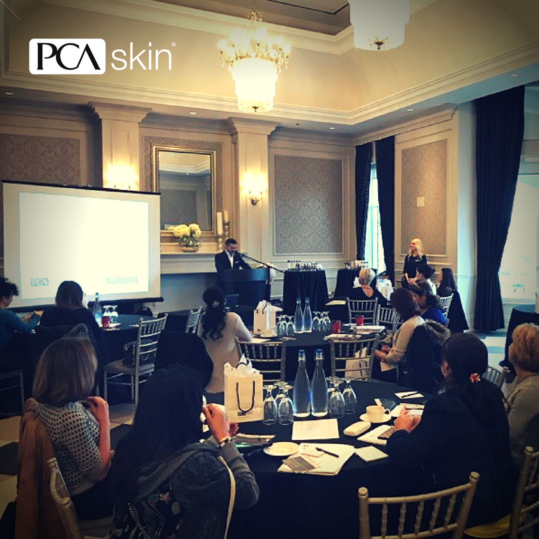 SalientMedical's tweet photo. Having a great time today at PCA educational seminar in Vaughan #PCASKIN #PCAProwsKnow #PCASKINCanada #greattime https://t.co/I5CropvWFq